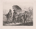 The Artists on Their Journey by Johann Adam Klein (German, 1792–1875) - Classic Art canvas print