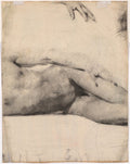 Reclining Male Nude verso by Édouard Vuillard (French, 1868–1940) - Classic Art canvas print