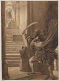 Franois I Brandishing a Sword by Alexandre-Evariste Fragonard (French, 1781–1850) - Classic Art canvas print
