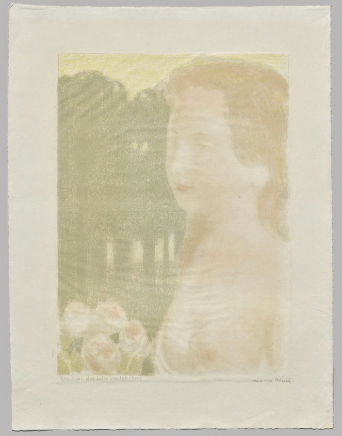 She Was More Beautiful Than Dreams by Maurice Denis (French, 1870–1943) - Classic Painting canvas print