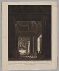 A View of the Vestibule of St. Peter at Rome by Georges Francois Blondel (French, 1730–1800) - Classic Painting canvas print