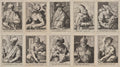 The Twelve Sons of Jacob by Jacob de Gheyn II (Netherlandish, 1565–1629) - Classic Painting canvas print