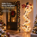 💯 Last day 49% OFF - 🎄✨ Christmas Magic Trail Wall Light - A Little Christmas Magic, Right on Your Wall