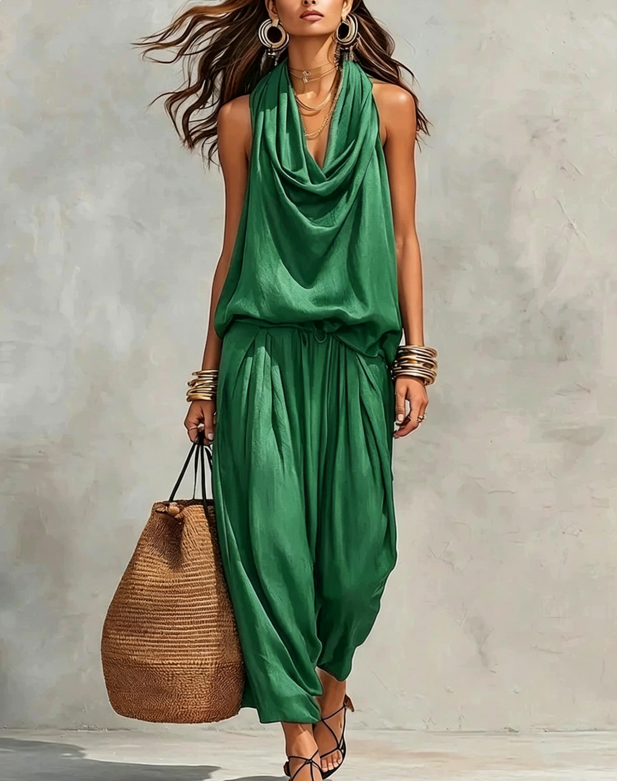 🔥Hot Sale 49% OFF 🎁Nomadic Draped Pants Set