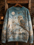 Women's Autumn Animal Print Sweatshirt