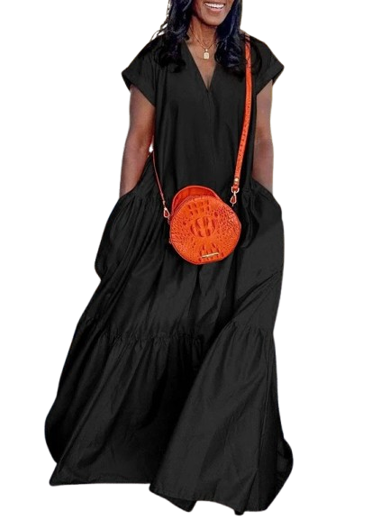Hot sale ✨HFlowy Pocket Maxi Dress