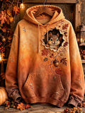 Men's Autumn Animal Print Hoodie