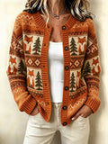 Women's Autumn Fox  Printed Top