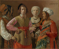 The Fortune-Teller by Georges de La Tour - Oil Painting canvas print