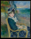 By the Seashore by Auguste Renoir - Impressionist canvas print