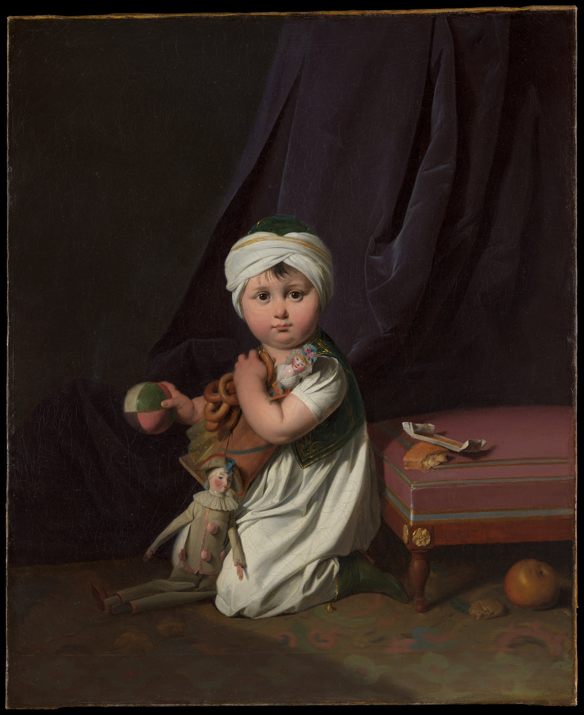 Portrait of a Boy by Louis Léopold Boilly - Oil Painting canvas print