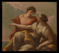 Bacchus and Ariadne by Giovanni Antonio Pellegrini - Oil Painting canvas print