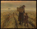 Going Home by Fritz von Uhde - Classic Art canvas print