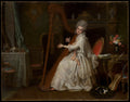 Marianne Dorothy Harland 17591785, Later Mrs. William Dalrymple by Richard Cosway - Oil Painting canvas print