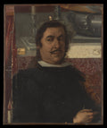 Portrait of a Man by Spanish (Andalusian) Painter - Oil Painting canvas print