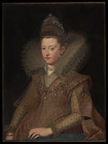 Margherita Gonzaga 15911632, Princess of Mantua by Frans Pourbus the Younger - Oil Painting canvas print