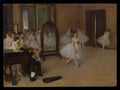 The Dancing Class by Edgar Degas - Impressionist canvas print