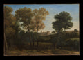 View of La Crescenza by Claude Lorrain (Claude Gellée) - Oil Painting canvas print