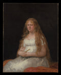 Josefa de Castilla Portugal y van Asbrock de Garcini 1775about 1850 by Goya (Francisco de Goya y Lucientes) - Romantic canvas print