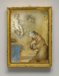 The Vision of Saint Anthony of Padua by Anton Raphael Mengs - Renaissance canvas print