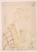 The Actor Matsumoto Koshiro as Banzuin Chobei by Tōshūsai Sharaku - Ukiyo-e canvas print