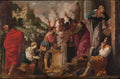 Paul and Barnabas at Lystra by Jacob Pynas - Classic Art canvas print