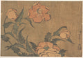 Poppies in the Wind by Katsushika Hokusai - Ukiyo-e canvas print