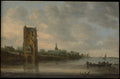 The Pelkus Gate near Utrecht by Jan van Goyen - Classic Art canvas print