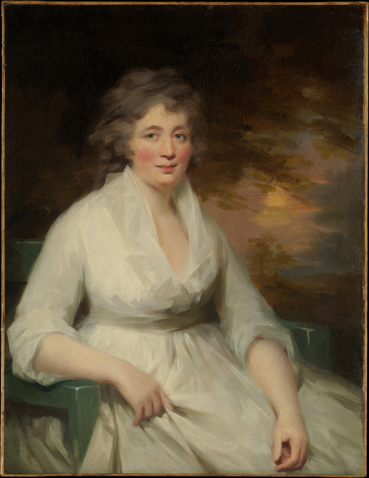 Janet Law by Sir Henry Raeburn - Oil Painting canvas print