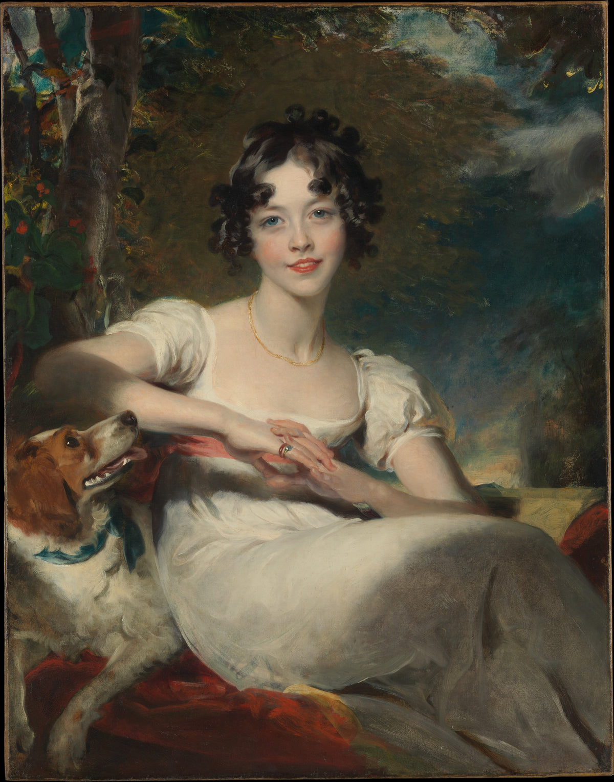 Lady Maria Conyngham died 1843 by Sir Thomas Lawrence - Oil Painting canvas print