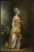 Mrs. Grace Dalrymple Elliott 17541823 by Thomas Gainsborough - Oil Painting canvas print