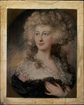 Anne Elizabeth Cholmley 17691788, Later Lady Mulgrave by Gainsborough Dupont - Classic Art canvas print