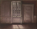 Moonlight, Strandgade 30 by Vilhelm Hammershøi - Oil Painting canvas print