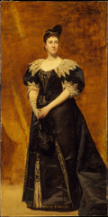 Mrs. William Astor Caroline Webster Schermerhorn, 18311908 by Carolus-Duran (Charles-Auguste-Emile Durant) - Oil Painting canvas print