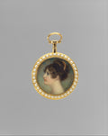 Portrait of a Woman, Said to Be Emma 17651815, Lady Hamilton by Adam Buck - Classic Art canvas print