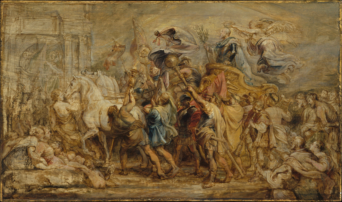 The Triumph of Henry IV by Peter Paul Rubens - Baroque canvas print