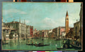 The Grand Canal, Venice, Looking Southeast, with the Campo della Carit to the Right by Canaletto (Giovanni Antonio Canal) - Oil Painting canvas print