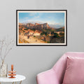 La colline de l'Alhambra Poster by Moryarty - Oil Painting canvas print