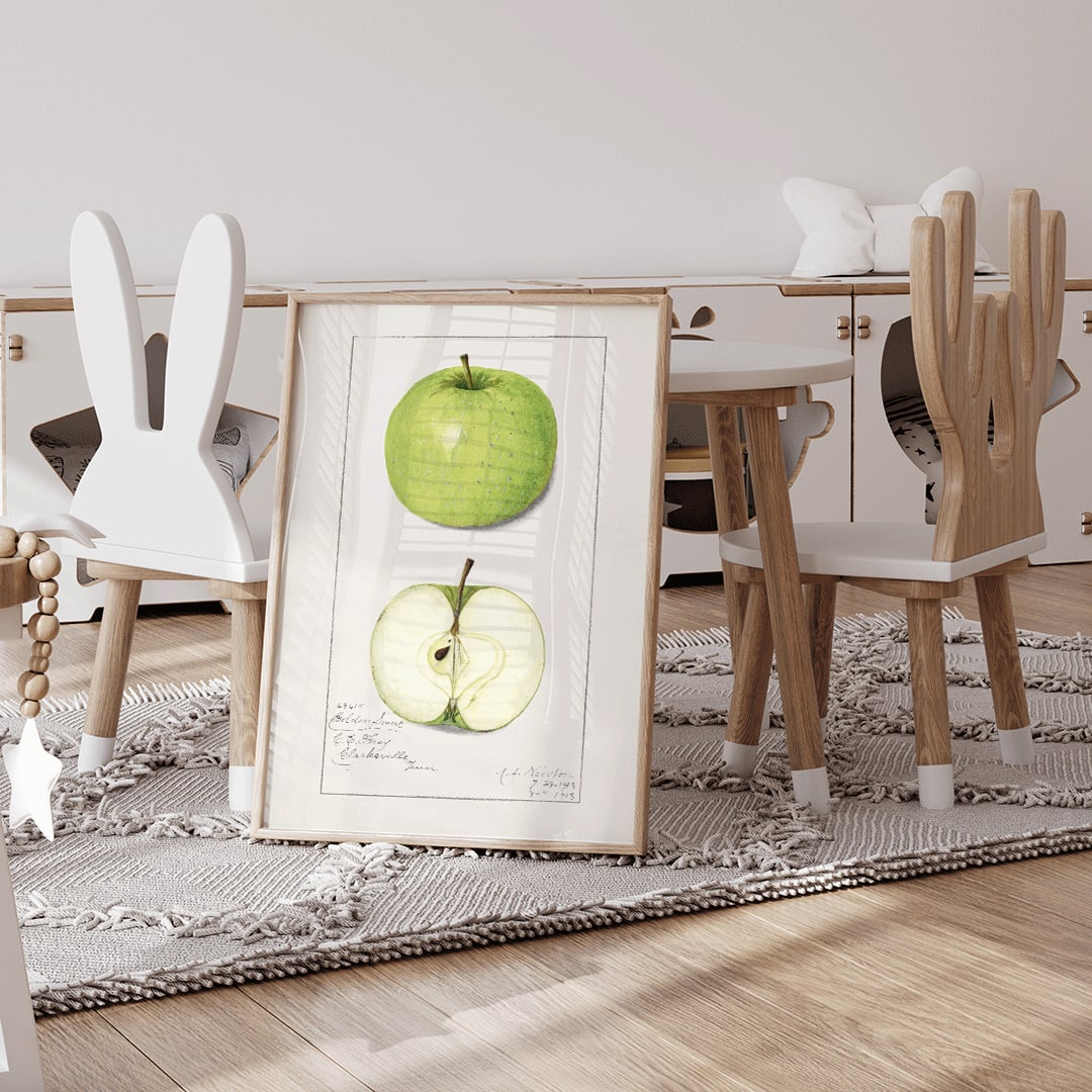 Malus domestica Poster by Moryarty - Oil Painting canvas print