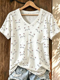 Women's Casual Print Short-Sleeve T-Shirt