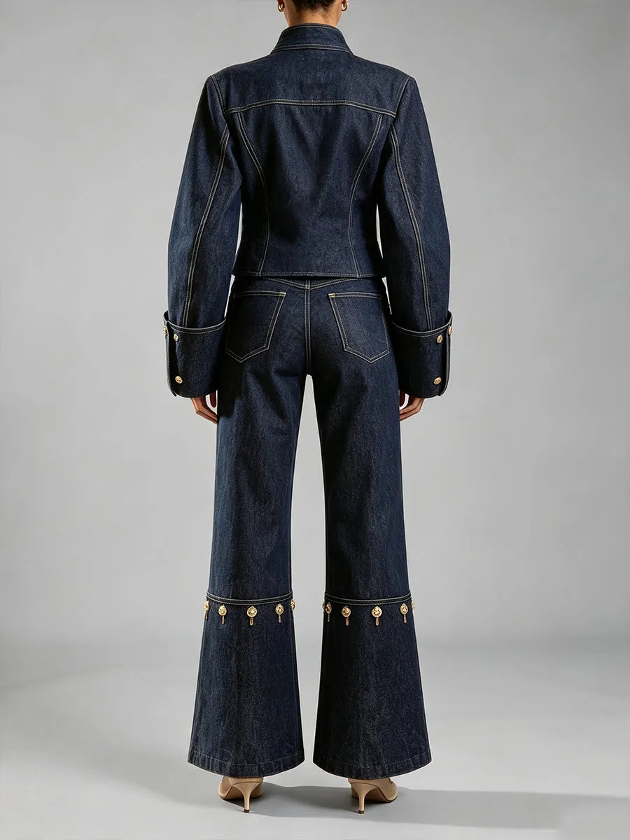 Stylish Casual Denim Jacket