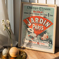 Jardin de Paris Poster by Moryarty - Oil Painting canvas print