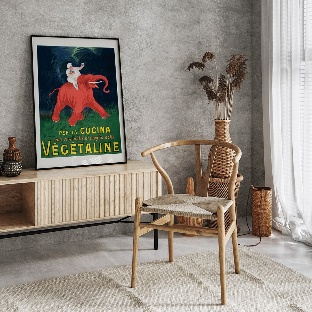 Vegetaline Poster by Moryarty - Oil Painting canvas print
