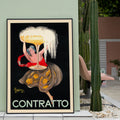 Contratto Poster by Moryarty - Oil Painting canvas print