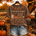 Women’s Vintage I'm Ready For The 'ber Months Print Short-sleeved T-shirt