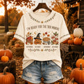 Women’s Vintage I'm Ready For The 'ber Months Print Short-sleeved T-shirt