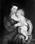 Virgin and Child by Peter Paul Rubens - Baroque canvas print