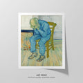 At Eternity's Gate  Van Gogh  Art Print by Without A Frame - Oil Painting canvas print