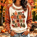 Women's In My Ber Months Era Print Crew Neck Sweatshirt