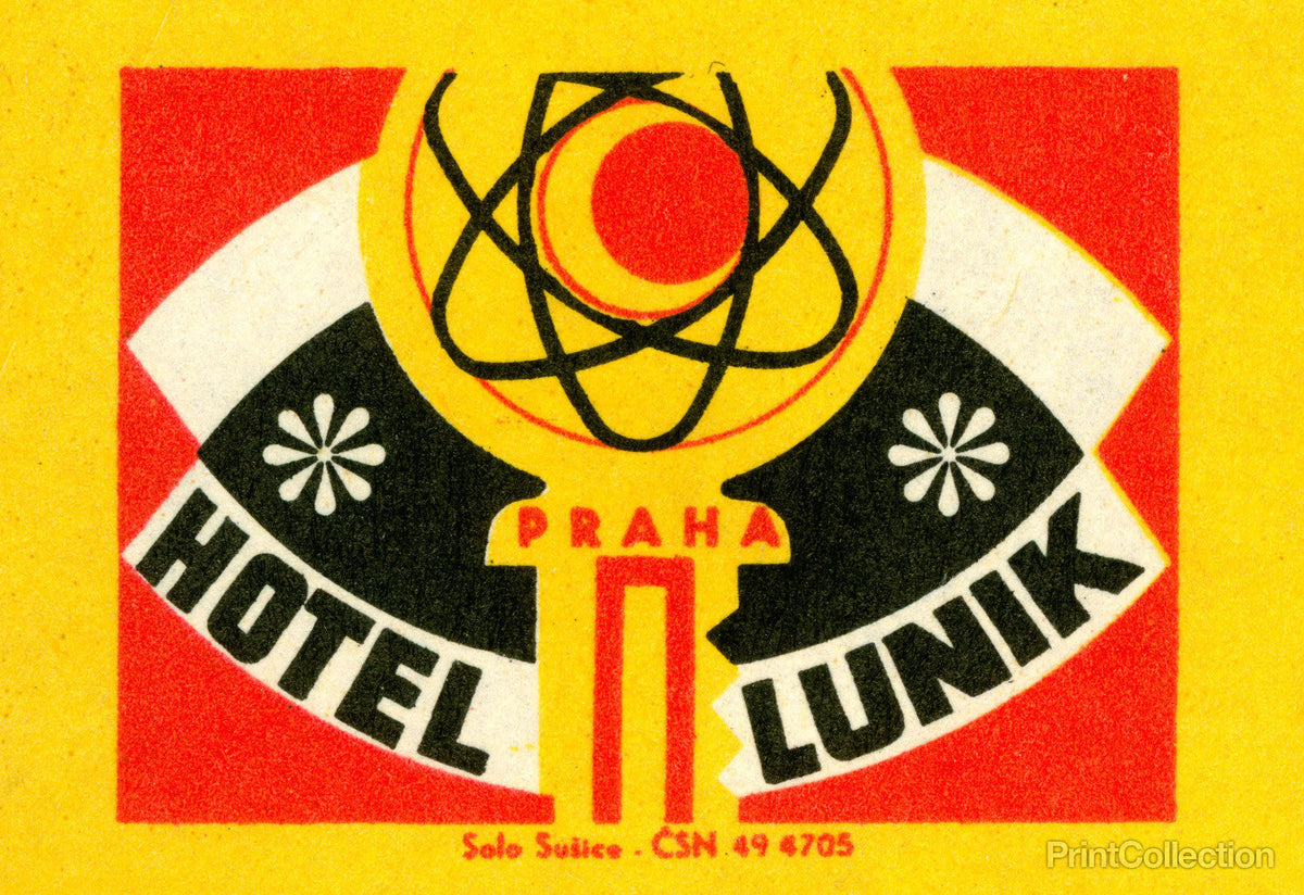 Hotel Lunik by PrintCollection - Oil Painting canvas print